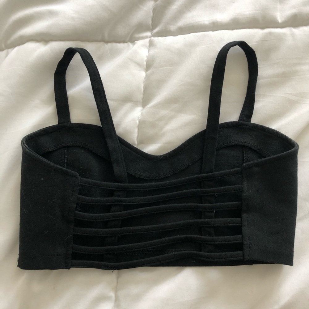 Black bralette - Picture 2 of 2